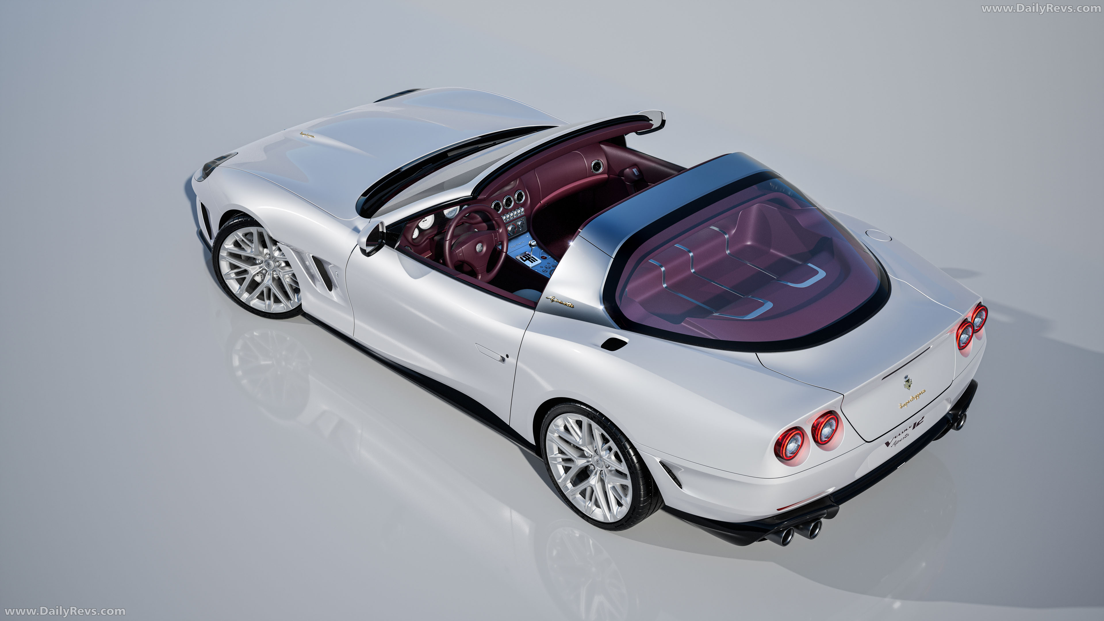 2027 Touring Superleggera Veloce12 Aperta Top View